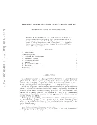 Spinorial Representations of Symmetric Groups 3