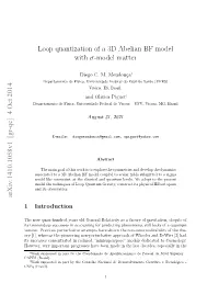 Loop Quantization of a 3D Abelian BF Model with Σ-Model Matter Arxiv