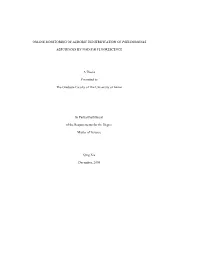Online Monitoring of Aerobic Denitrification of Pseudomonas