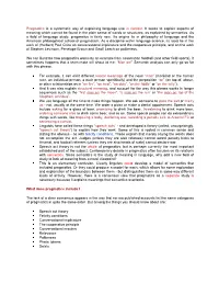 Pragmatics Is a Systematic Way of Explaining Language Use in Context