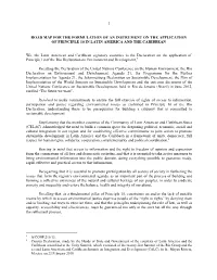 1 Road Map for the Formulation of An