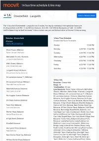 1A Bus Time Schedule & Line Route