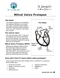 Mitral Valve Prolapse