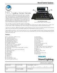 Strand Control Systems