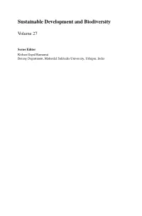 Sustainable Development and Biodiversity