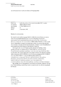Advisory Report Health-Based Reassessment of the Current