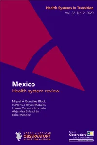 Health Systems in Transition