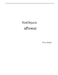 Netobjects Npower