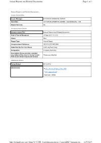 2016 Annual Report and Appendix