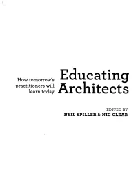 Educating Architects