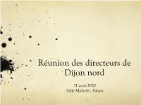 Réunion Directeurs DN R2020