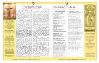 Triduum Insert.Cdr