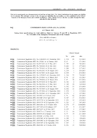 B COMMISSION REGULATION (EU) No 231/2012 of 9 March