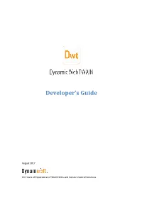 Dynamic Web TWAIN