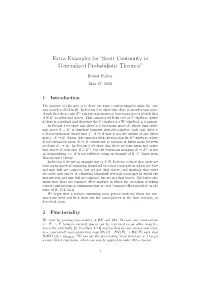 Extra Examples for “Scott Continuity in Generalized Probabilistic Theories”