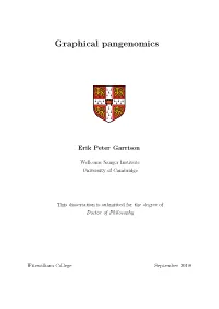 Graphical Pangenomics