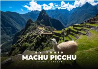 Machu Picchu by Train 2 Days.Cdr