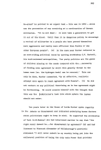 Statement "I Will Never Submit to My Country Being Put Into The