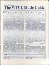 The WTUL Music Guide