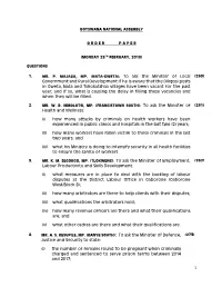 1 Government and Rural Development If He Is Aware That The