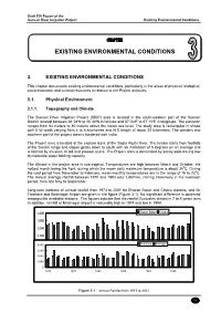 Existing Environmental Conditions