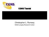 Introduction CFD General Notation System (CGNS)