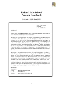Parent Handbook