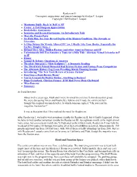 Readercon II Con Report, Suggestions, and General Musings by Evelyn C