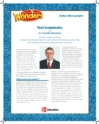 Text Complexity by Dr