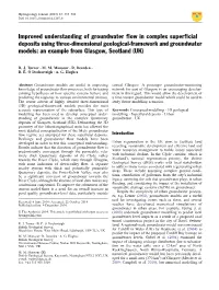 Improved Understanding of Groundwater Flow in Complex