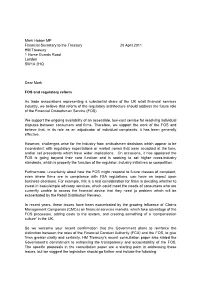 Mark Hoban MP Financial Secretary to the Treasury HM