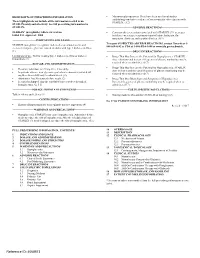 STARLIX (Nateglinide) Tablets, for Oral Use • Common Adverse Reactions Associated with STARLIX (3% Or Greater Initial U.S