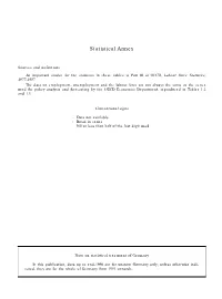 Statistical Annex