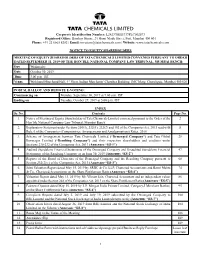 1 Corporate Identification Number