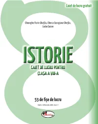 53 De Fișe De Lucru CAIET DE LUCRU PENTRU CLASA a VIII