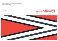 Aboriginal Design Principles