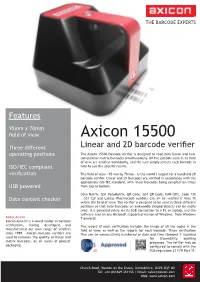 Axicon 15500