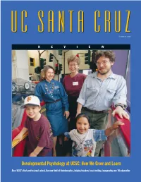 Developmental Psychology at UCSC