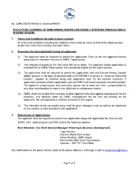 No. CMRL/BD/2019/Walk-In Scheme/490/01