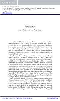Plato on Aporia and Self-Knowledge,” Argues That Socrates’ “Disavowal of Knowledge” in the Early Dialogues Evinces a Speciﬁc Kind of Self-Knowledge