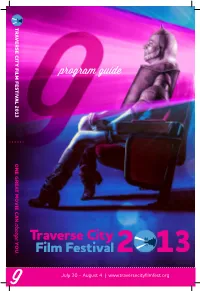 Program Guide ONE GREAT MOVIE CAN Change YOU
