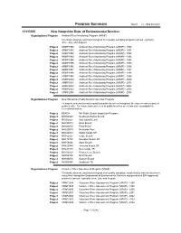 Program Summary March 21, 2006 08:49:02