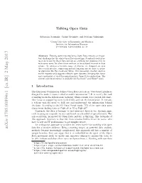 Talking Open Data