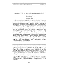 The Sanctuary of Prosecutorial Nullification 1/17/2020 3:02 Pm