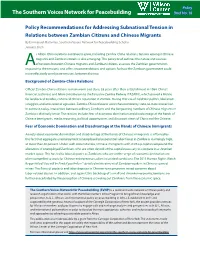 The Southern Voices Network for Peacebuilding Brief No