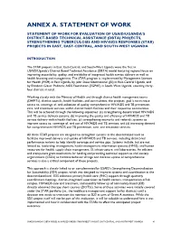 USAID/Uganda's District-Based Technical Assistance (DBTA)