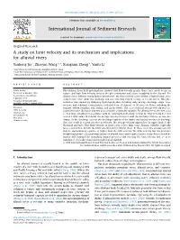 A Study on Limit Velocity and Its Mechanism and Implications for Alluvial Rivers