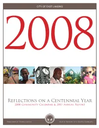 Reflections on a Centennial Year