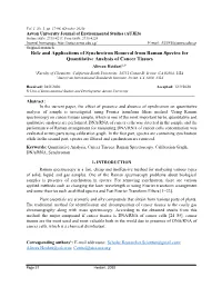 Role and Applications of Synchrotron Removal from Raman Spectra For