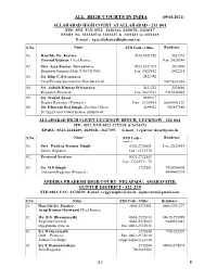All High Courts in India (09.04.2021)